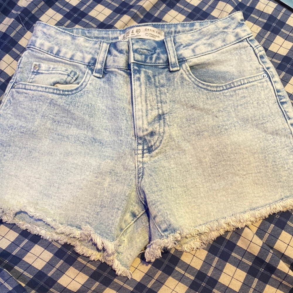 Denim shorts